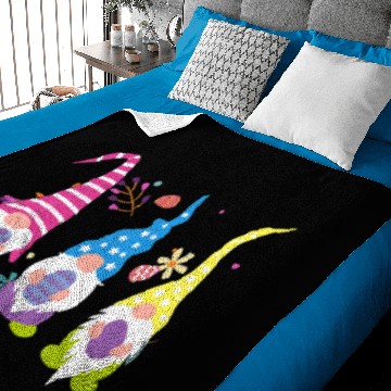 Discover Th Cute Easter Gnomes Egg Hunting Costume Spring E Baby Blankets