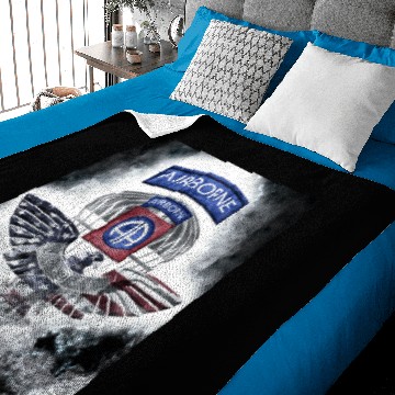 Discover 82nd Airborne Division Explosive Design Baby Blankets