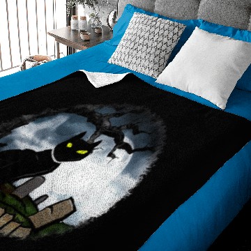Discover Hallows Graveyard Halloween Baby Blankets