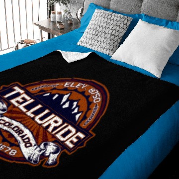 Discover Telluride Vibrant Baby Blankets