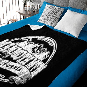 Discover Mammoth Mountain Old Circle Baby Blankets