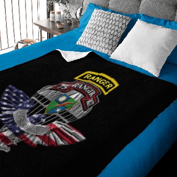 Discover 75th Ranger Regiment "Ranger Veteran" Baby Blankets