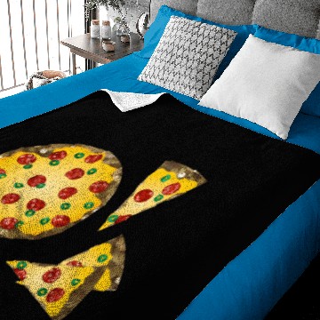 Discover sequin pizza Baby Blankets