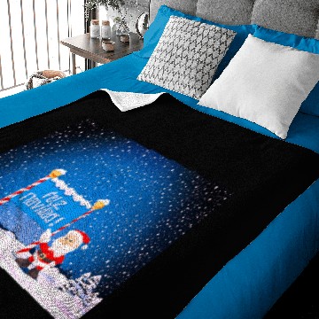 Discover Feliz Navidad Santa Baby Blankets