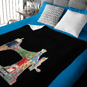 Discover Patchwork Quilt Sewing Humor Baby Blankets