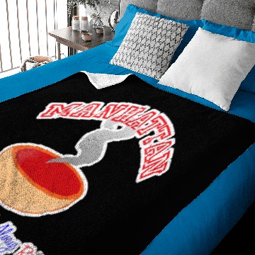 Discover Manhattan Chowder War Baby Blankets