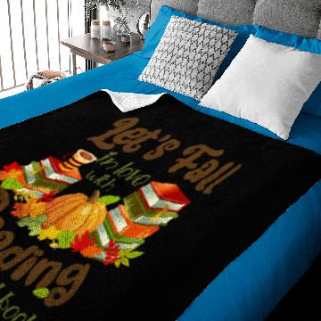 Discover Fall in Love With Reading Emily Reed Books Baby Blankets