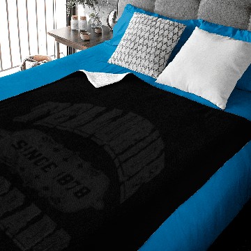 Discover Telluride Since 1878 Black Baby Blankets