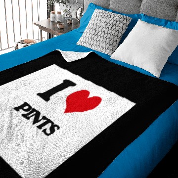 Discover I Love Pints Baby Blankets