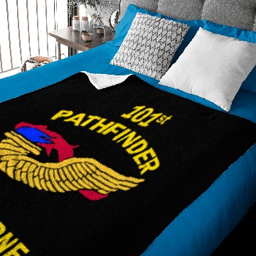 Discover 1980 Throwback 101st Pathfinder PT Baby Blankets