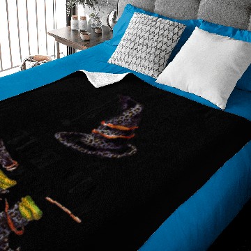 Discover Mb I'm The Tired Mom Witch Funny Halloween Family Baby Blankets