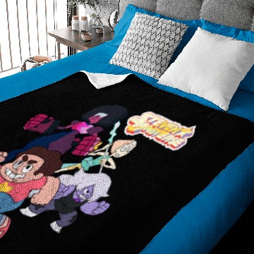 Discover Steven Universe | Crystal Gem Group Action Baby Blankets