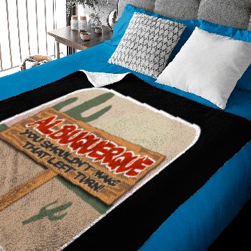 Discover Albuquerque Left Baby Blankets