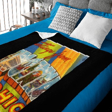 Discover Greetings From Cincinnati Ohio Baby Blankets