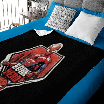 Discover Spider-Man | Born Hero Graphic Baby Blankets