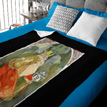 Discover 6th Sokol Festival - Alphonse Mucha Baby Blankets