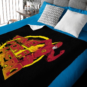 Discover The Flash | "Time For A Hero" Graphic Baby Blankets