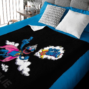Discover Personalized Vintage Super Grover Baby Blankets