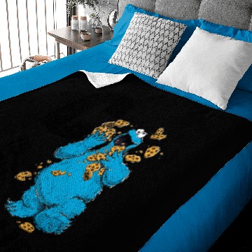 Discover Vintage - C is for Cookie Monster | Add Your Name Baby Blankets
