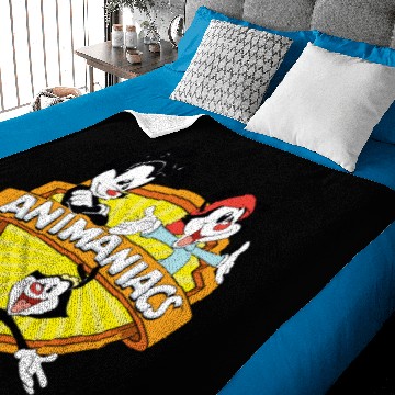 Discover Animaniacs | Warner Brothers & Sister WB Shield Baby Blankets