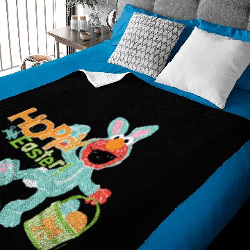 Discover Sesame Street - Elmo | Hoppy Easter Baby Blankets