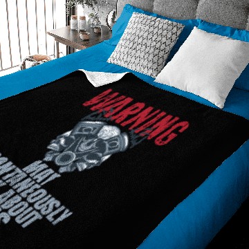 Discover Car Guy Girl Automotive Lover Drag Racing Street M Baby Blankets