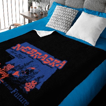 Discover Nebraska Baby Blankets