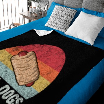 Discover Retro Bagel Dogs Gift Baby Blankets