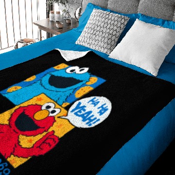 Discover Cookie Monster & Elmo | Ha Ha Yeah Baby Blankets