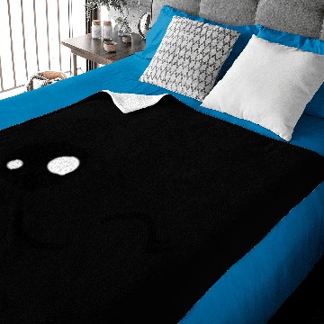 Discover Cute Lil' Winking Ghost Face Baby Blankets