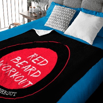 Discover Red Beard Workout  White Baby Blankets