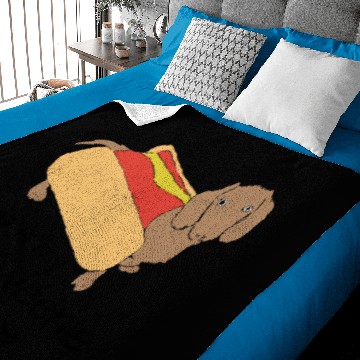 Discover Hot Dog Hallo-Weenie Funny Weiner Dog Baby Blankets
