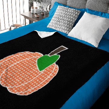 Discover Pumpkin Everything Orange Gingham Pumpkin Baby Blankets