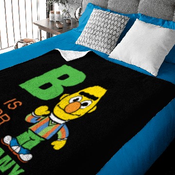 Discover B is for Bert | Add Your Name Baby Blankets