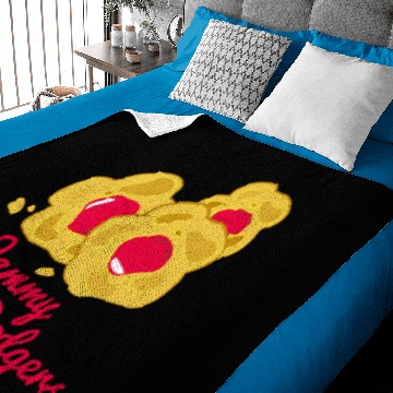 Discover Jammy Dodgers Baby Blankets