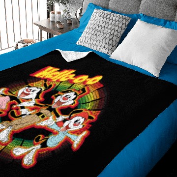 Discover Animaniacs | Hello-o-o Retro Equalizer Graphic Baby Blankets