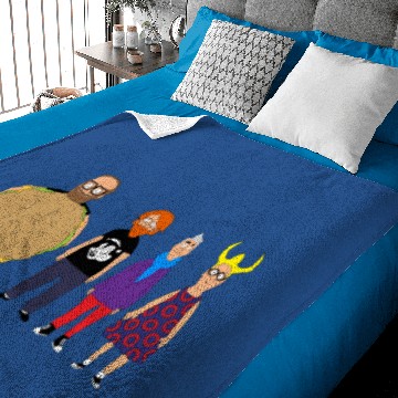 Discover Bob's Burgers Phish by Custeez Baby Blankets