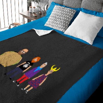 Discover Bobs Burgers Phish by Custeez Baby Blankets