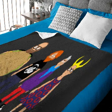 Discover Bobs Burgers Phish by Custeez Baby Blankets