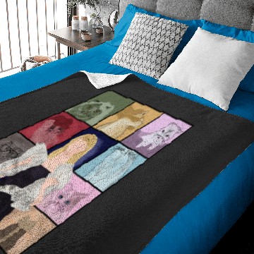 Discover eras tour cats Baby Blankets