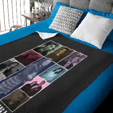 Discover Gilmore Girls Eras Tour White Print Baby Blankets