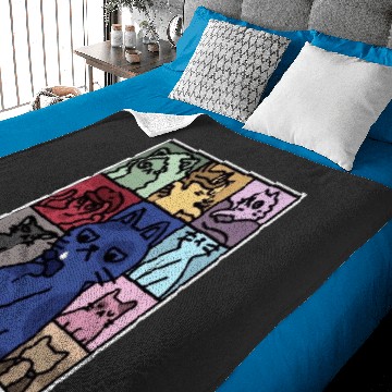 Discover Cat Eras Tour Baby Blankets