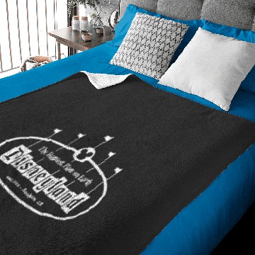 Discover Disneyland Throwback Baby Blankets