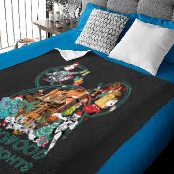 Discover Disney Jollywood Nights Christmas Baby Blankets