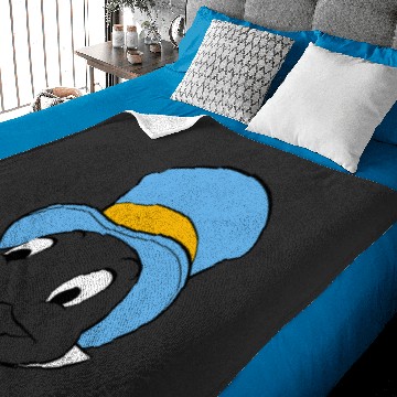 Discover Disney Pinocchio Jiminy Cricket Big Face Baby Blankets