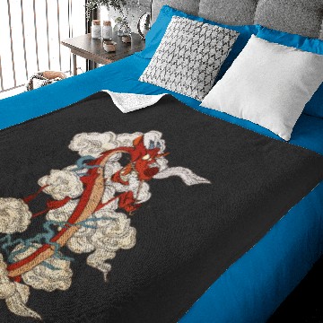 Discover Disney Mushu Baby Blankets