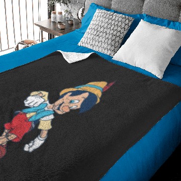Discover Disney Pinocchio  Portrait Baby Blankets