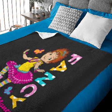 Discover Disney Fancy Nancy Dancing with Nancy Baby Blankets