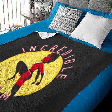Discover Disney Pixar Incredibles 2 Incredible Mom Graphic Baby Blankets