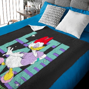 Discover Disney Daisy Duck Probably Late for Something Funny Baby Blankets
